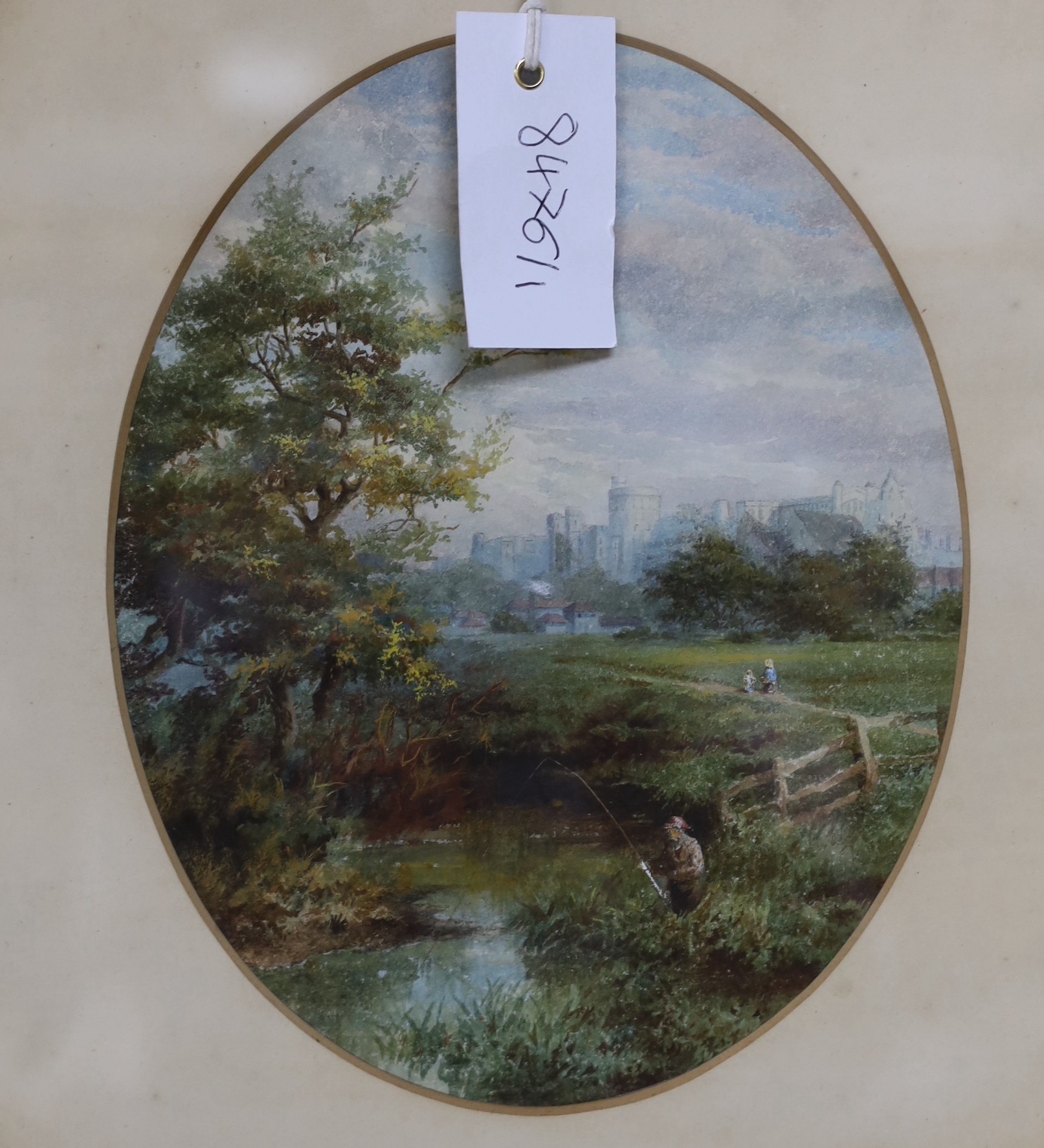 British School, 19th century, four watercolours, Rural and woodland scenes, in matching frames, 23 x 18cm